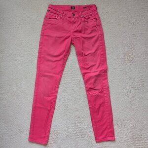 Citizens of Humanity Thompson Skinny Jeans Shocking Pink Women's 25 stretch pant